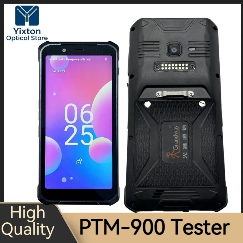 PMT900 Handheld PDA TouchScreenTerminal Handheld integrated maintenance terminal With OPM VFL OTDR TV Simulation ONU test TESTER