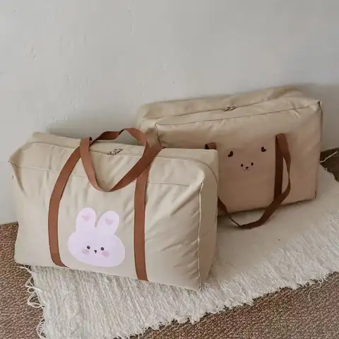 만화 엄마 가방 대용량 유치원 이불 보관 가방 야외 여행에 필수적인 유물 옥스포드 가방 이동