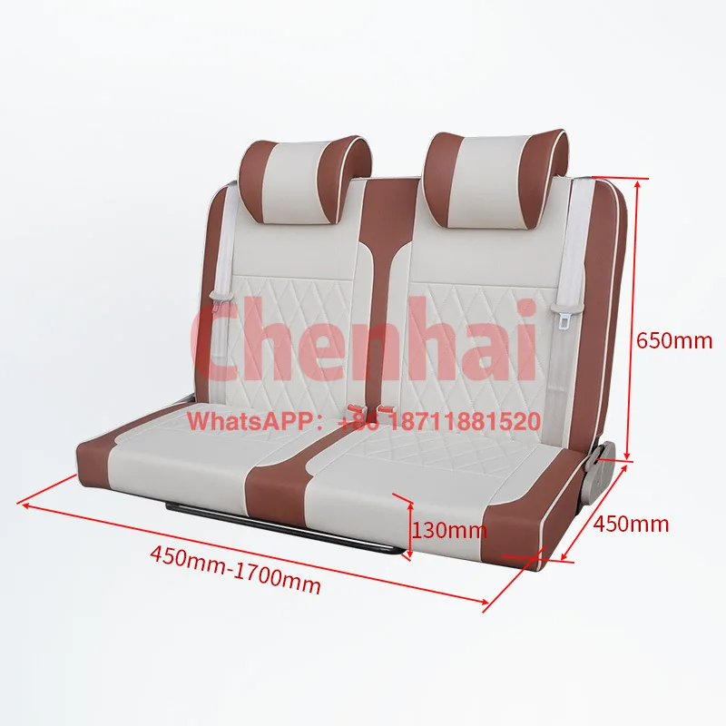 Customized Car Bed Seat, Adjustable Backrest Angle, Bed Car RV Camper Flat Bed Chair, Can Be Customized