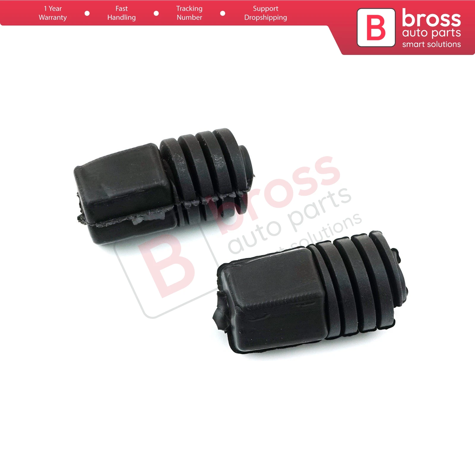 BSP1007 2 Pieces Bonnet Buffer Hood Stopper Rubber Bump Stop 7781964, 7908J4, 60813645 for Fiat Alfa Romeo Lancia