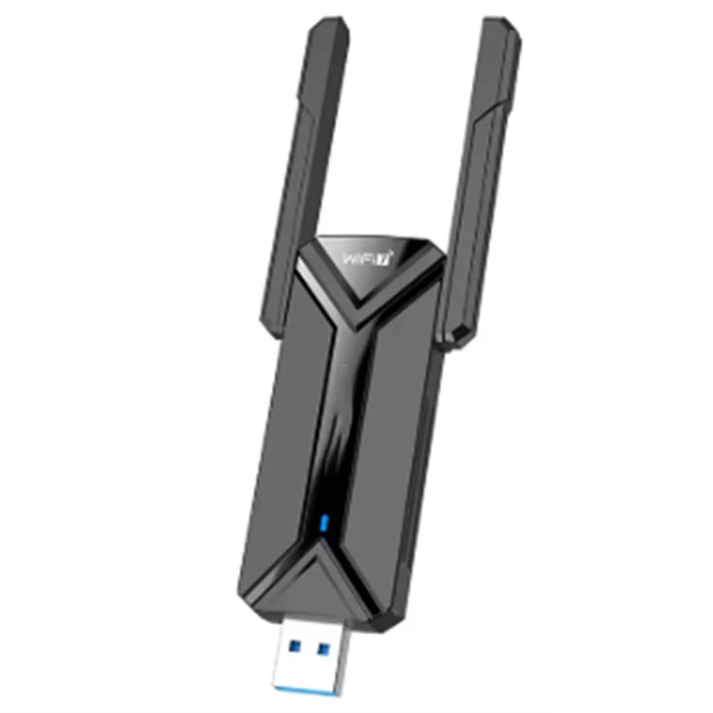 A46U WiFi7 USB Adapter BE6500 WiFi Card 5G 6G USB3.0 Wireless Network Card USB Wifi 7 Adaptador AX5400 for PC Laptop