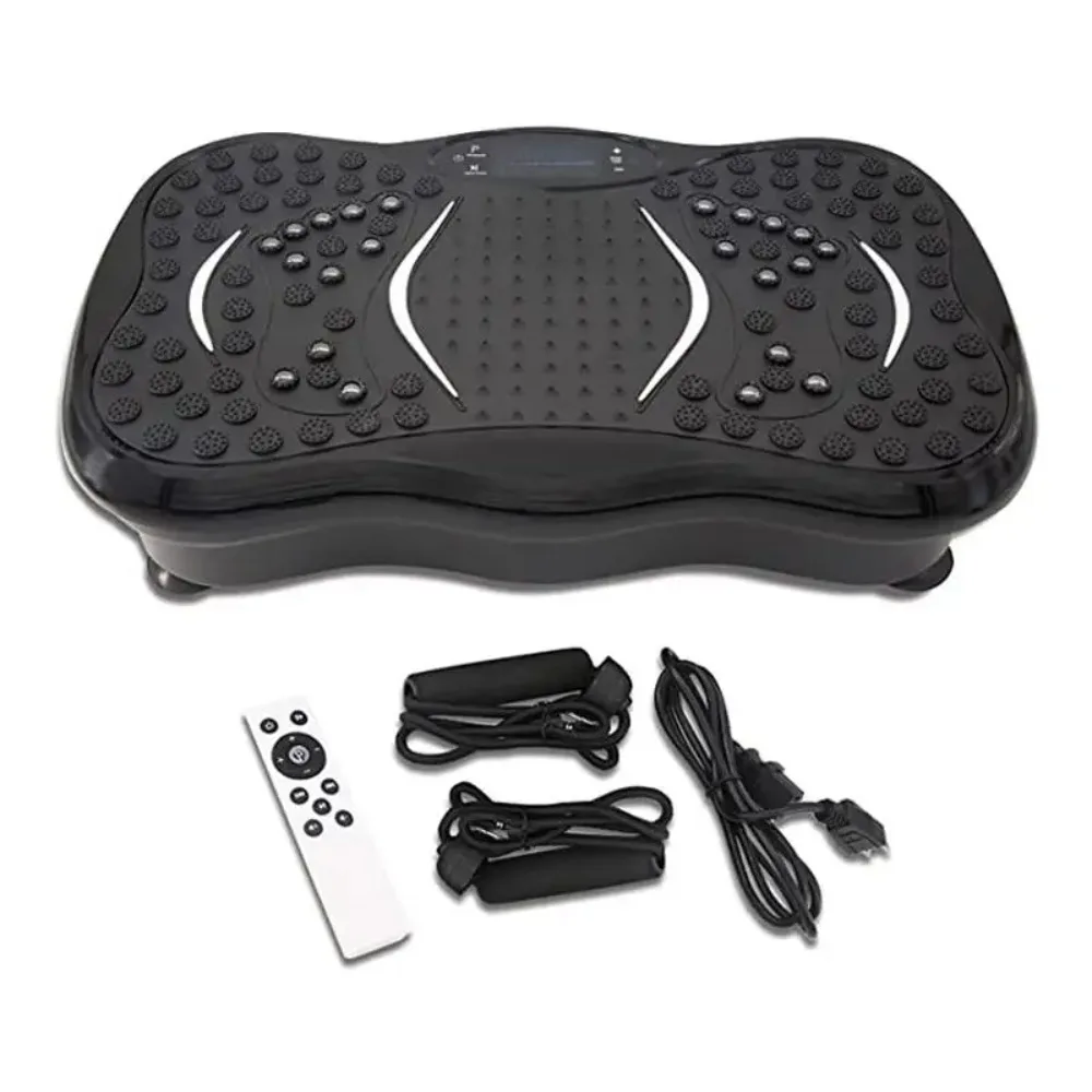 

Lazy Fitness Vibration Plate Machine - Full Body Shaking Massager, Stretching Trainer for Home Workout Twist Waist Disc Exercise