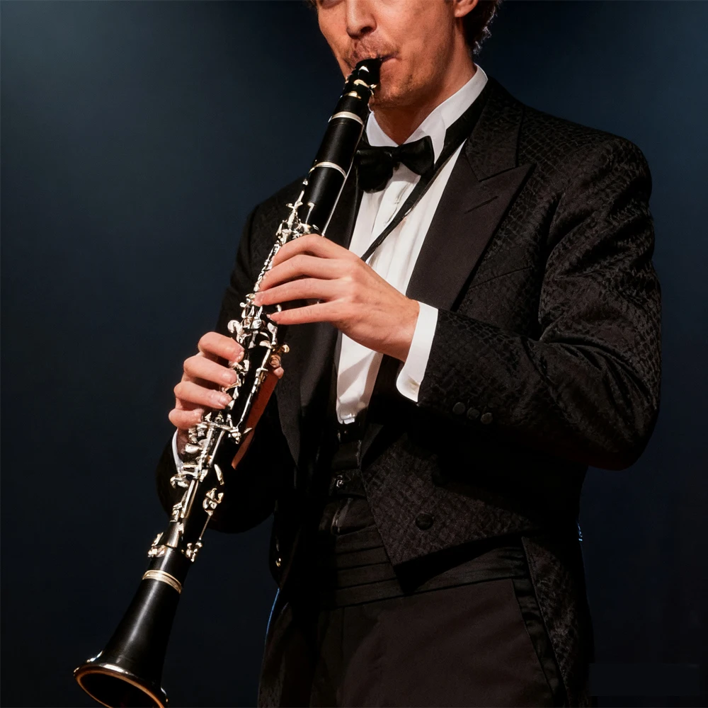 IRIN clarinete Bb 17 teclas 6 anillos negro Blackwinds profesional nuevo estilo instrumentos de viento de madera con accesorios de piezas