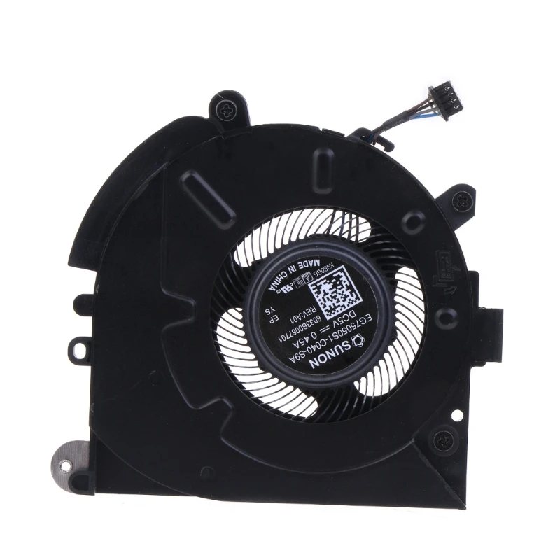 Laptop Cooling Fan 5V 0.5A 4Pin CPU Cooler for HP EliteBook 830G5 830 Fan