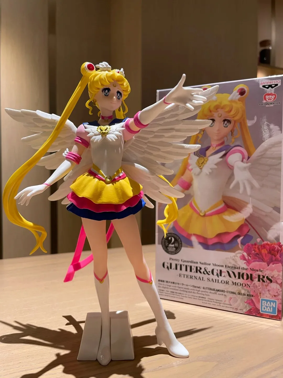 

Eternal Tsukino Usagi Sailor Moon Anime Figure Toys Bandai Shf 30th Princess Serenity Model Birthday Gift Collectible Toys