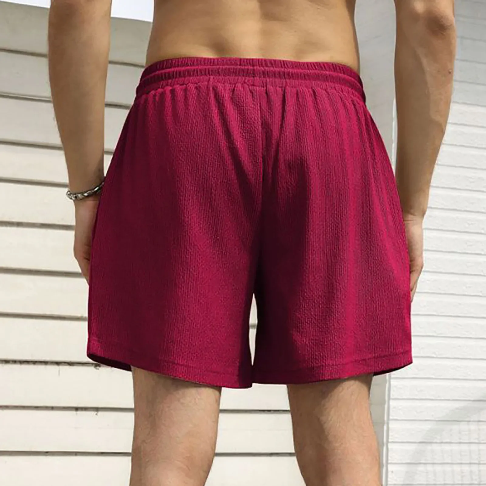 2024 Sport Shorts Men Sportswear Double-deck Running Shorts 2 In 1 Beach Bottoms Summer Gym Fitness Training Jogging Short Pants