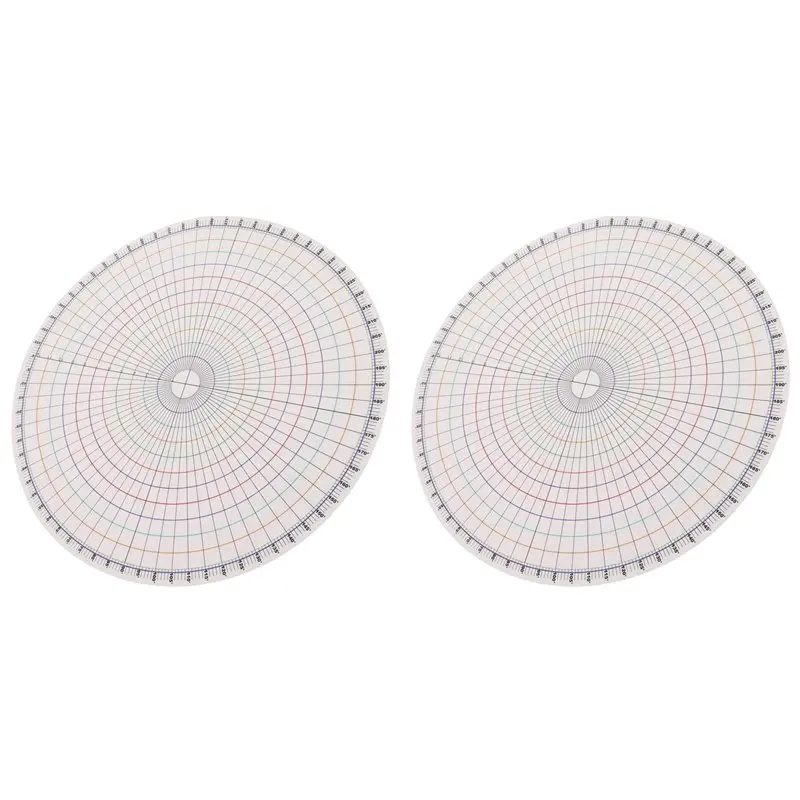 ABGG-2X Pottery Clay Divider Tool Equal Circle Protractor Rotary Disc Pottery Trimmer Tool Circle Scale Ruler
