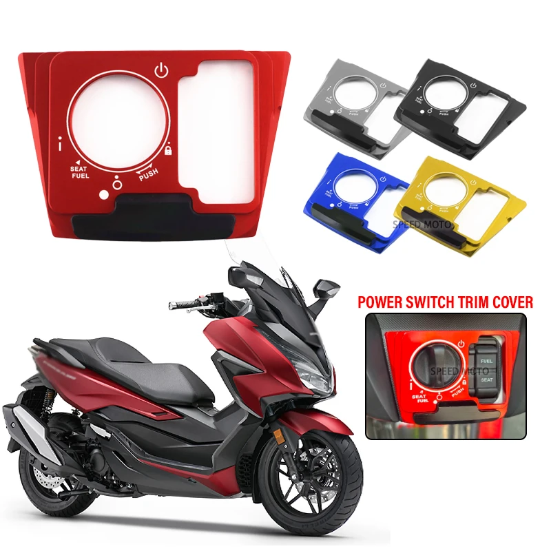 

Motorcycle Seat Electric Door Lock Switch Cover Cap Parts For HONDA FORZA 350 300 Forza 125 150 FORZA300 FORZA350 NSS350 NSS300