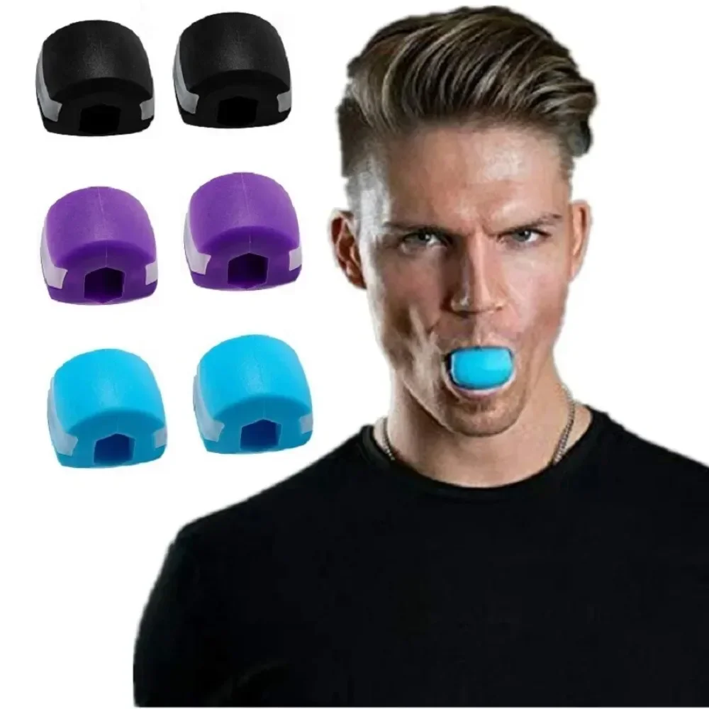 Jaw Muscle Trainer Face Jawline Exercise Device Neck Training Ball Fitness Tool for Men Women Bodybuilding Shaping Plasticity