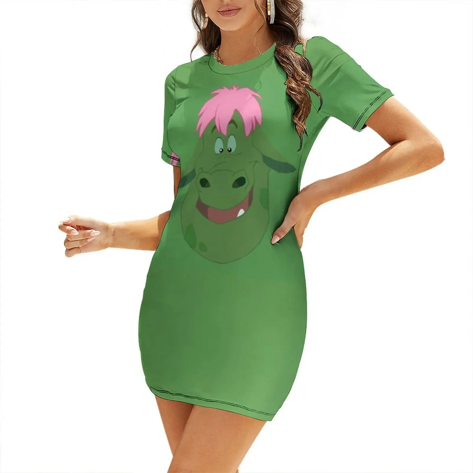 

Sweet dragon! Short-Sleeved Dress long dresses for women dresses for woman 2025 Elegant gown dress party night Dress