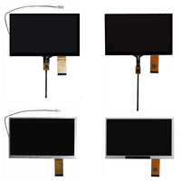 For 7 Inch Car DVD GPS Navigation 1024*600 40Pin LCD Display Screen Capacitive Digitizer Touchscreen GT911 Replacement Parts