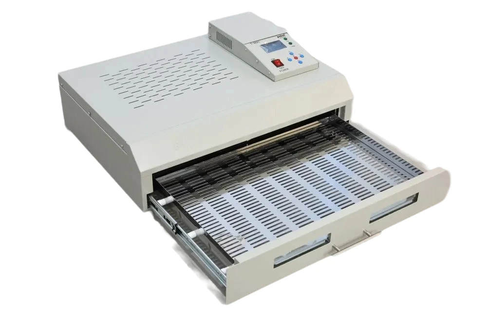 

Desktop intelligent infrared pcb patch welding machine Large area drawer /furnace Pratt & Whitney reflow welding T-962C
