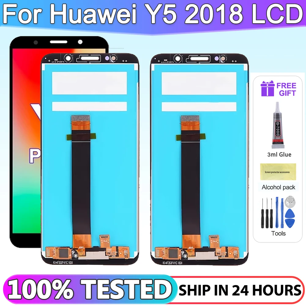 

LCD 5.45" Y5 2018 Display For Huawei Honor 7A Display DUA-L22 L02 LX2 Touch Screen For Honor 7A Display Y5 Prime 2018