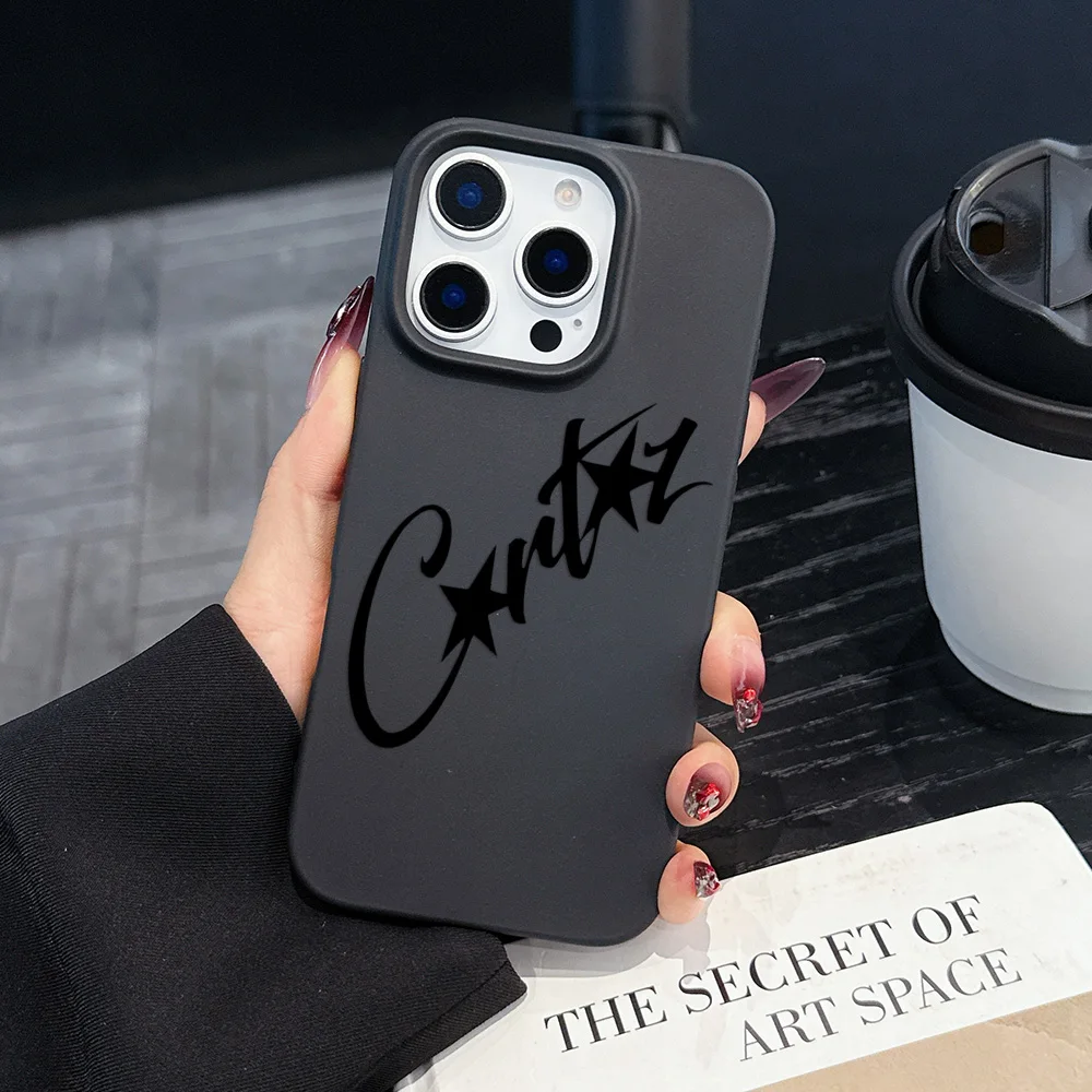 Luxury Goods Rules The World C-Corteizs Matte Phone Case For iPhone 17 16 15 14 Plus 13 12 11 Mini Pro X XS Max Air Plus Cover - náhled 5