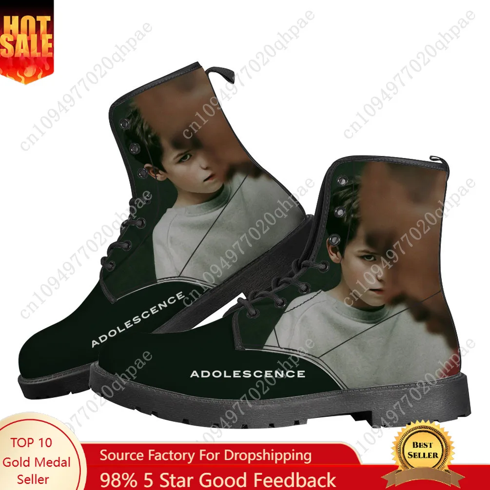 

Adolescence Boots Mens Womens Teenager Shoes Casual Boot Outdoor Light High Quality Couple Print on Demand Customize Shoe