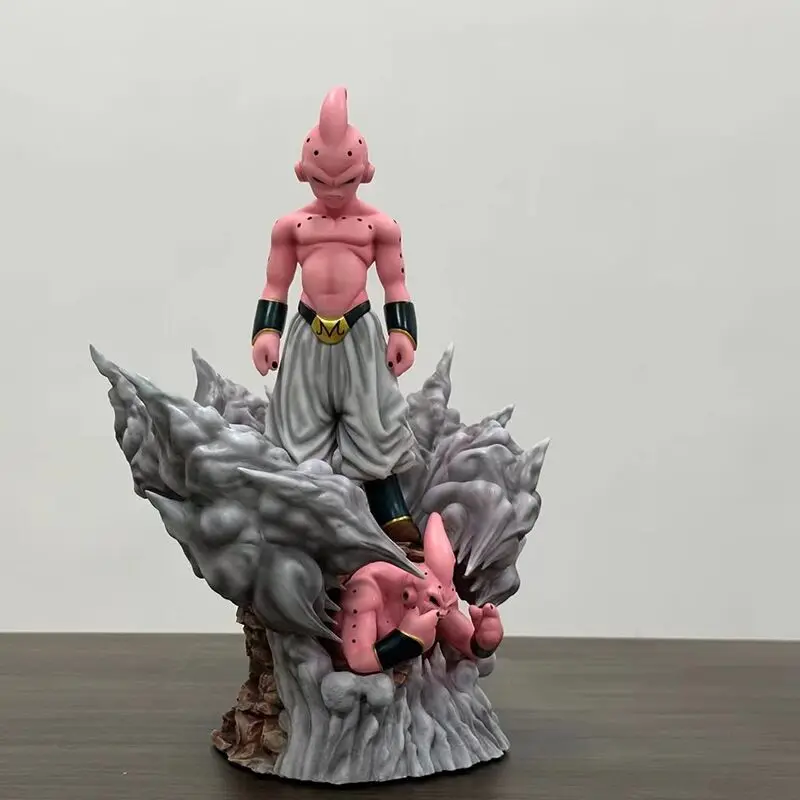 Dragon Ball Figuur Majin Buu Son Goku Angry The Ground Model Anime Action Verzamel Desktop Ornamenten Vakantie Geschenken Kinderspeelgoed