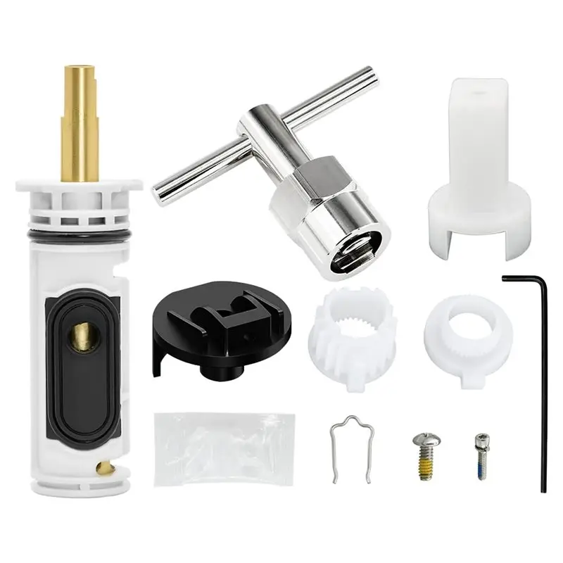 

【ЭЛЕКТРОННЫЕ АКСЕССУАРЫ】Ремонтный комплект для смесителей Moen для ванн и душевых кабин - сердцевина клапана сбалансированного давления (1222) с инструментом для снятия (104421) и H