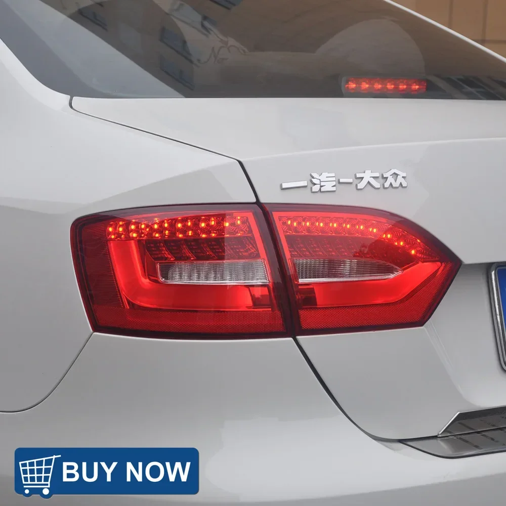 Car TailLight for VW MK7 Jetta Sagitar Vento 2011-2014 LED Auto Back Lamps Assembly Upgrade Flashing Signal Light Accessories