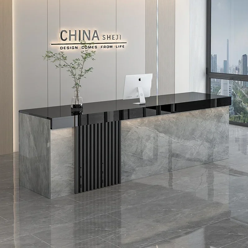 

Украшение Современные стойки регистрации Салон красоты Салон красоты Стойки регистрации Подиумная стойка Mostrador Negocio Офисная мебель