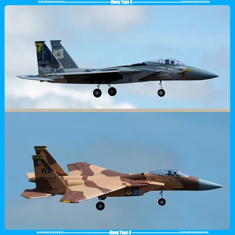 Xfly motor duplo 40mm F-15 lutador montagem canalizada de nível de entrada modelo de asa fixa aeronave de treinamento canalizada aeronave a jato pnp presente