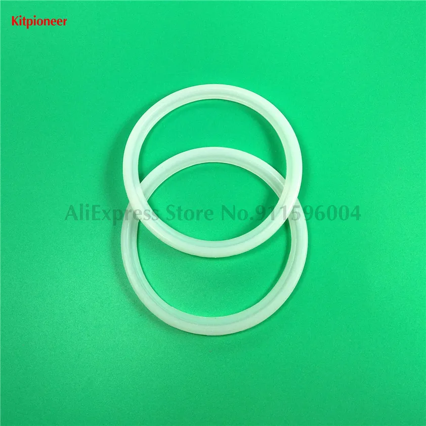 White Seal Rings For Soft Ice Cream Maker Spare Parts Of Ice Cream Machine Accessoriy Replacement 2Pcs
