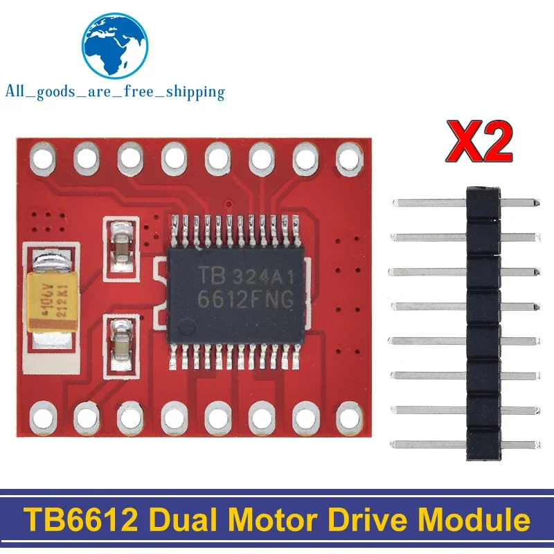 1/3PCS 1A TB6612FNG motor drive module, small size, high-performance, super L298N self balancing drive car module