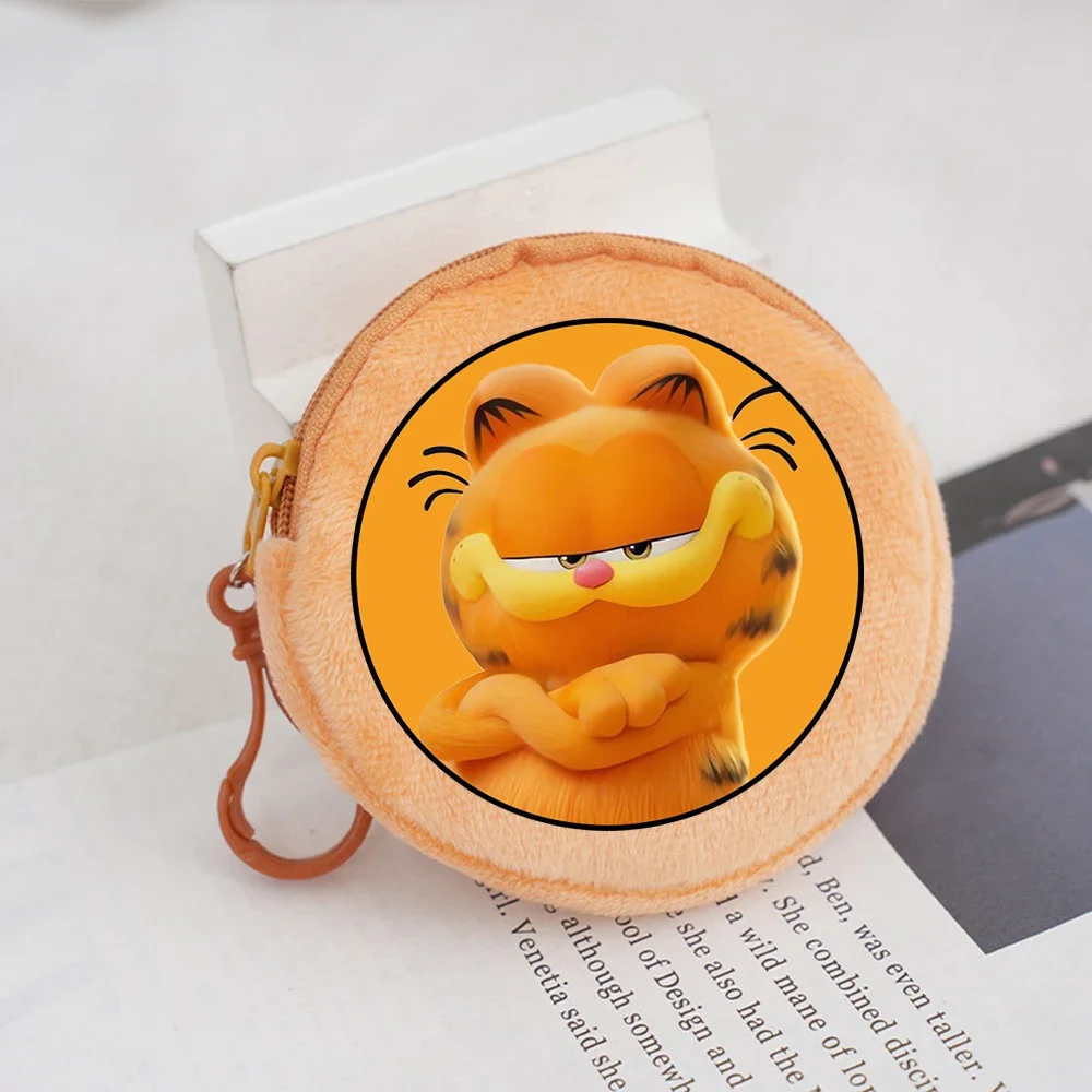 Garfields peluche portamonete bambini Cartoon Cute Anime Mini Odie Pouch portafoglio portachiavi porta carte portafoglio semplice regali di