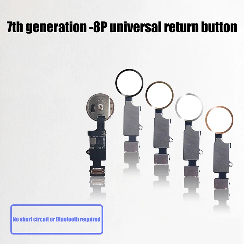 

Кнопка возврата назад домой гибкий кабель Замена для телефона 7 8 7Plus 8Plus Разъем Запчасти для телефона ремонт без Touch ID