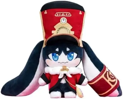 

Game Honkai ：Fumo Plush Star Rail Pom-Pom Pamu Conductor Rabbit Plushie Stuffed Plush Doll Body Toy Cosplay (Body and Clothes）