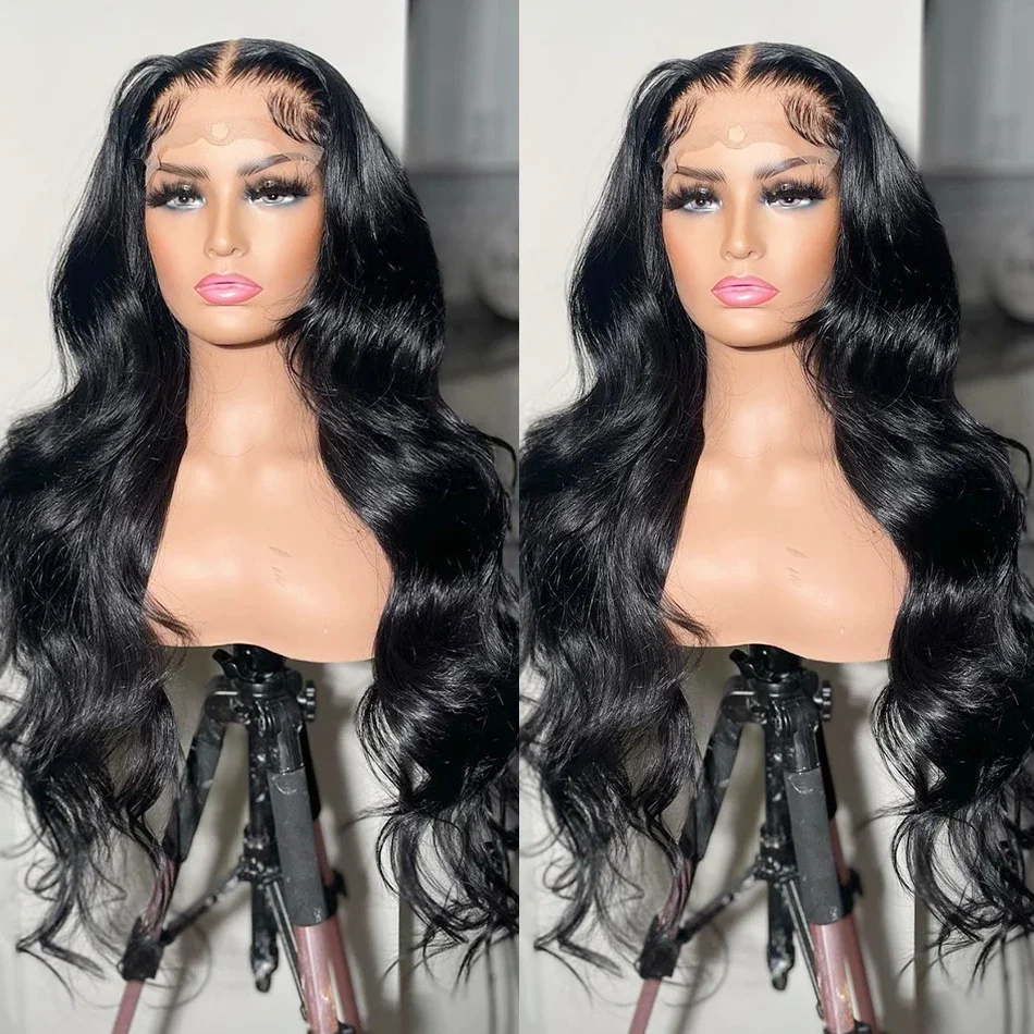 28 30 inch Body Wave Human Hair wigs 13x6/4 Transparent Lace Front Wigs HD Lace Frontal Wigs Loose Wave Human Hair Lace Wigs