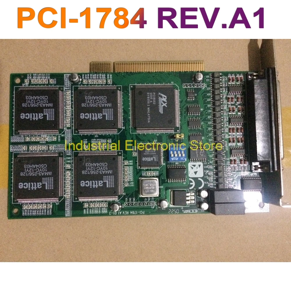 For Advantech Data Capture Card  Industrial Control Board Card PCl-1784 REV.A1 01-3