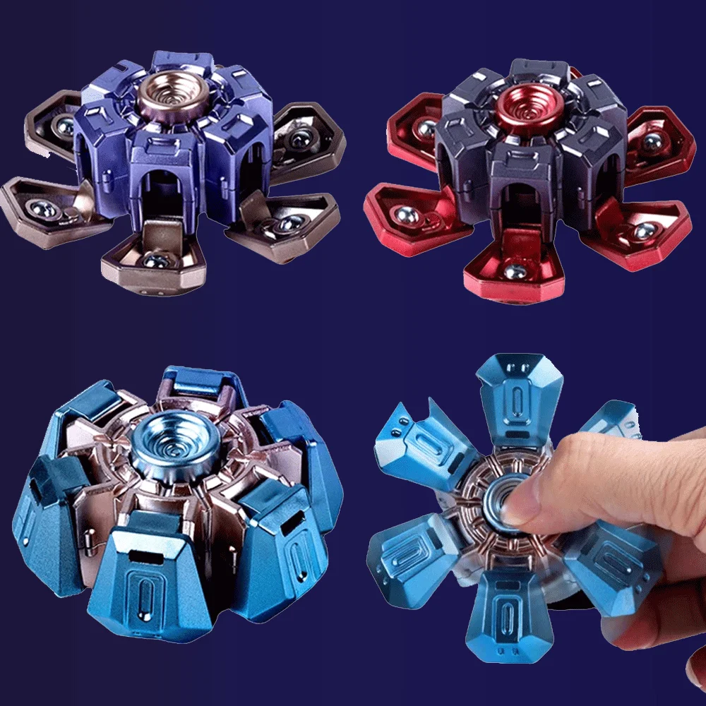 FAI DA TE Spinner Agitarsi Giocattoli EDC Mano Spinner Alleviare Lo Stress Telescopico Fidget Spinner Giocattoli per I Bambini Regali Per Adulti Nuovo Aнтистelerinсс