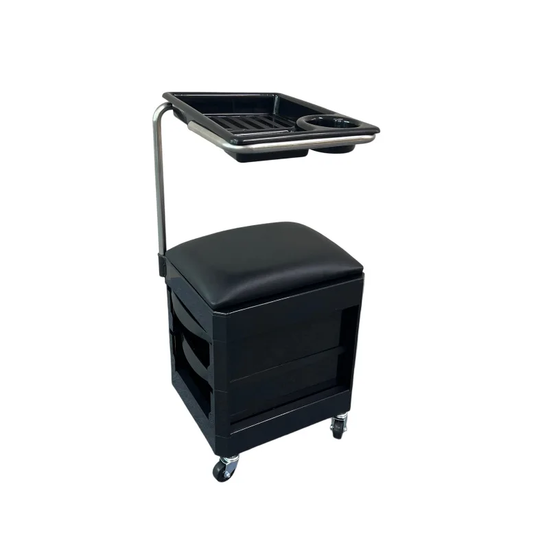 

* Barber Salon Factory Beauty Salon Hair Rolling Trolley Beauty Spa Salon Trolley Hair Perm Dyeing Tool Cart
