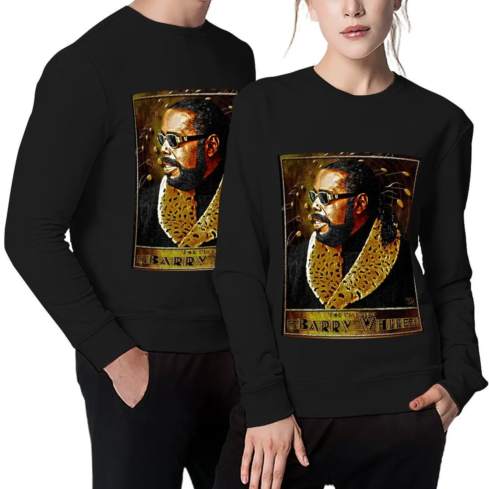 

Barry White Tribute D-2b CP Pullover men's autumn clothes korean autumn clothes winter clothes male men's sweatshirt