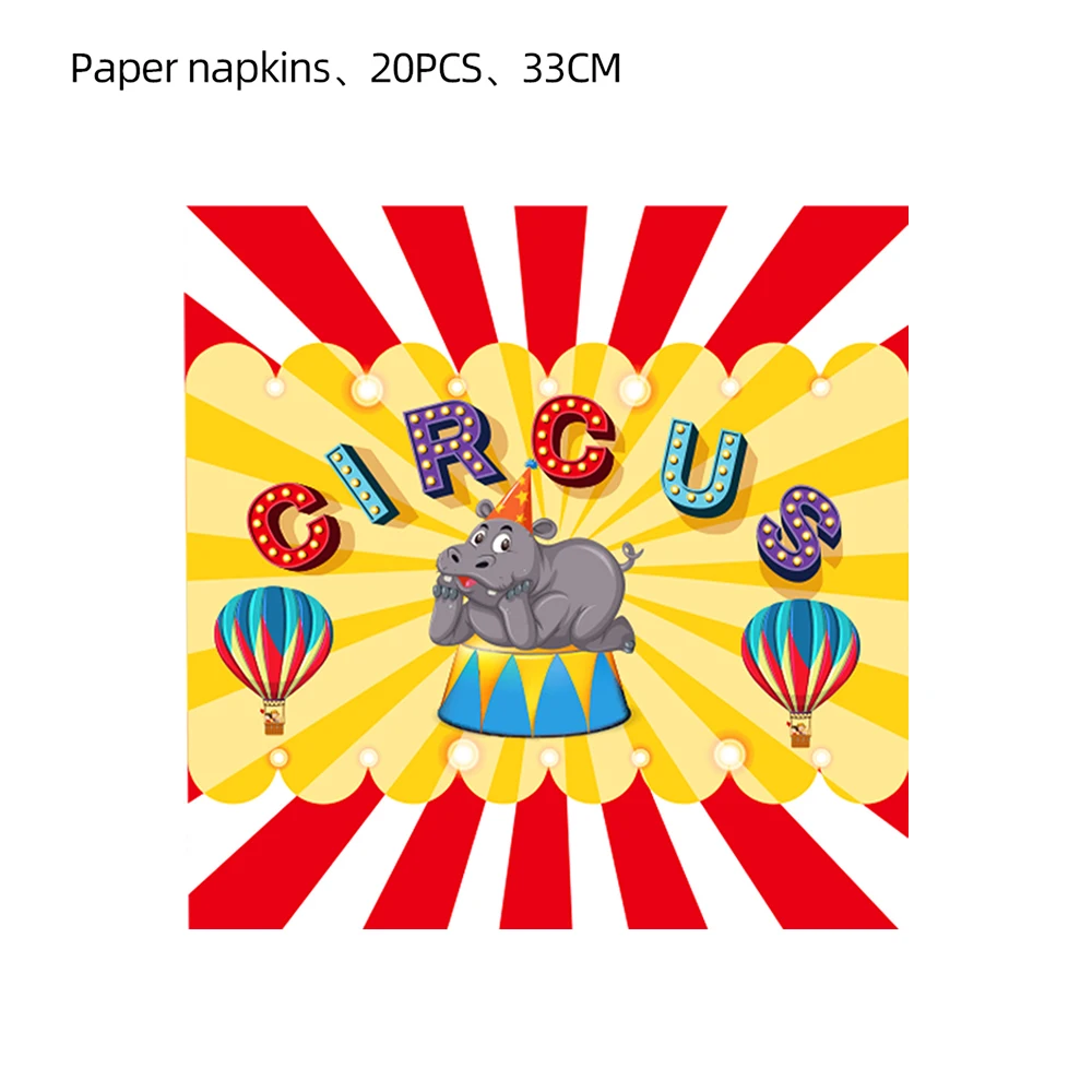 The Amazing Digital Circus Napkins Birthday Party Accessories Tissues Paper Towel Circus Carnival Outdoor Activity Tableware