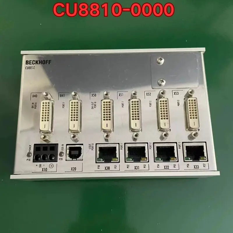 

Second-hand PLC module CU8810-0000 function test is normal