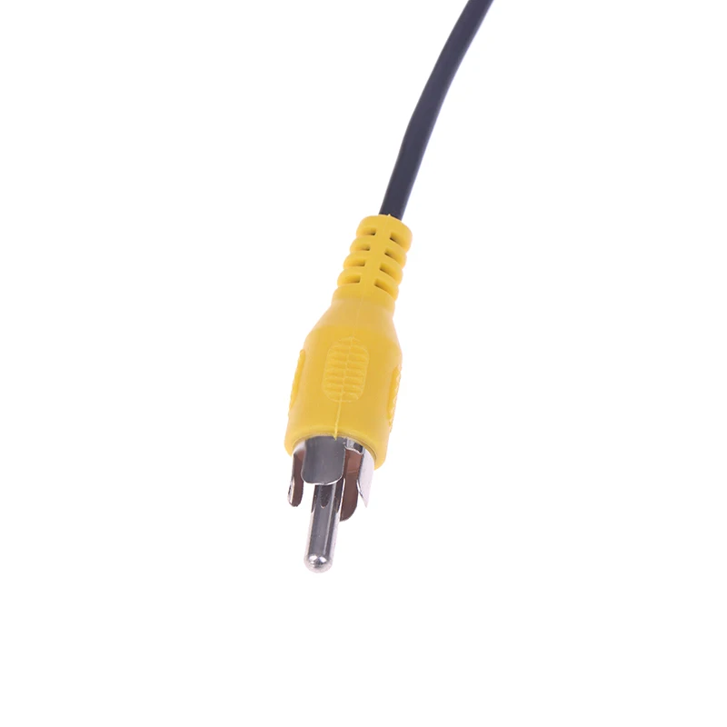 Linha de reversão de visão traseira do carro - Fakra para cabo adaptador de conector RCA para câmera de visão traseira (1/2 unidades)