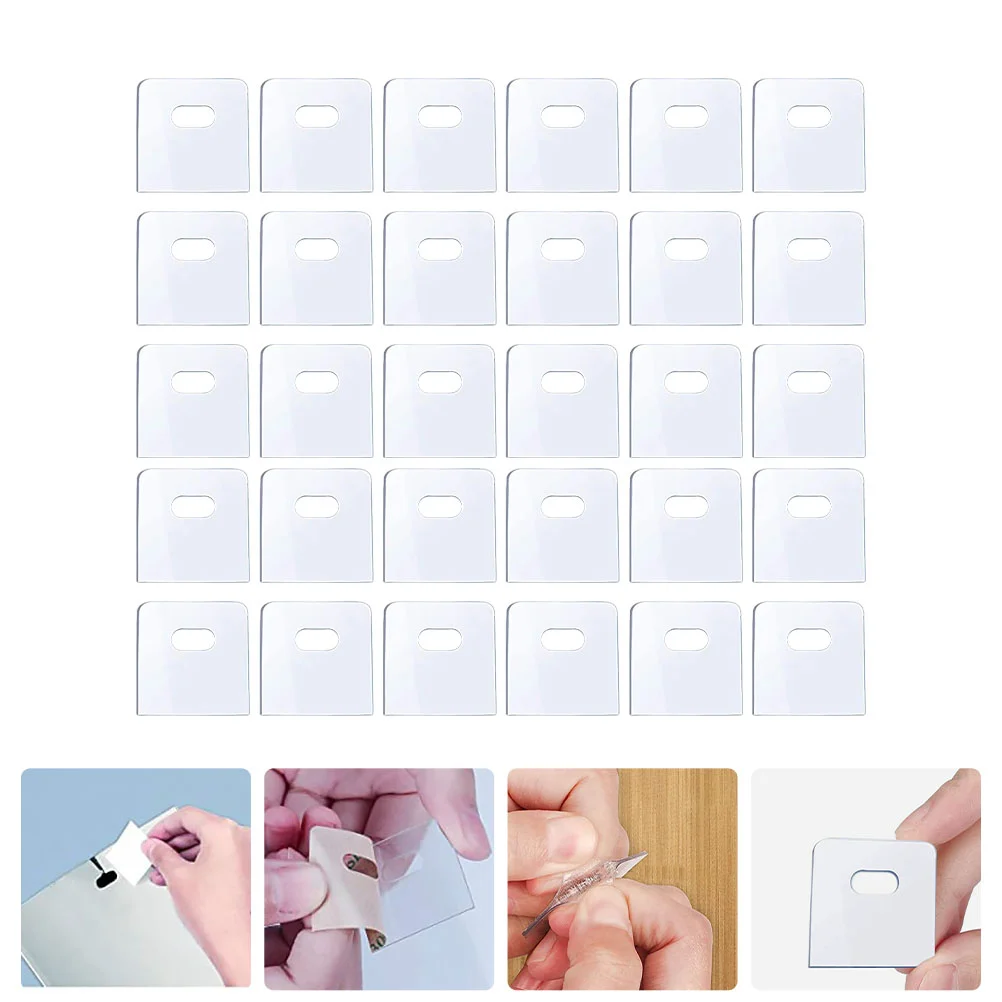 50 Pcs Shutter Repair Stickers Blind Solution Accessory Adhesive Saver Blinds Slat French Set Vane 3m Glue Plastic