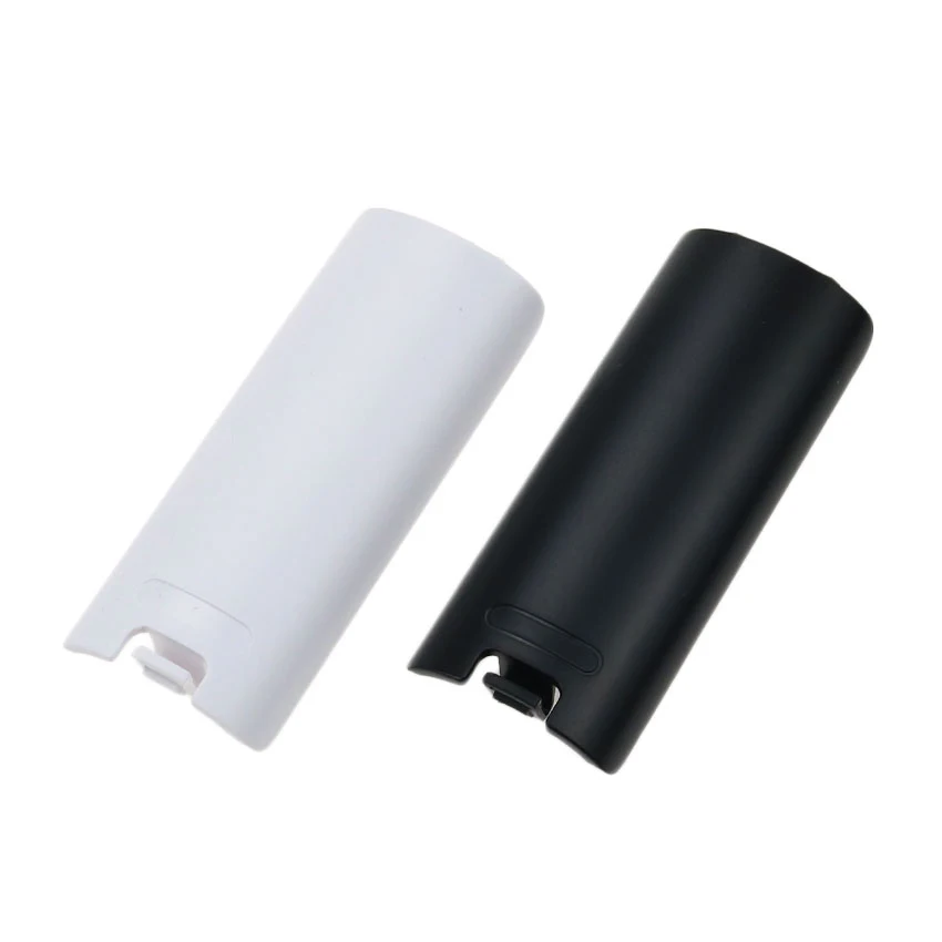 Yuxi 1pc controlador de jogo sem fio bateria caso capa traseira para nintend wii controle remoto gamepad lidar com joypad