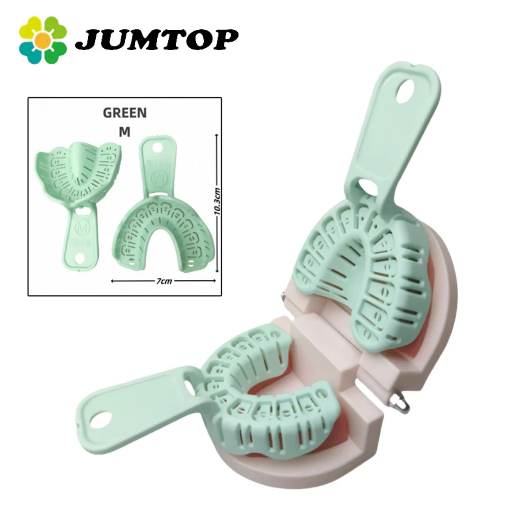 

Dental Lab Implant Tray Set - Plastic Teeth Holders, Impression Trays & Plaster Mold Trays for Dentistry Laboratory Materials
