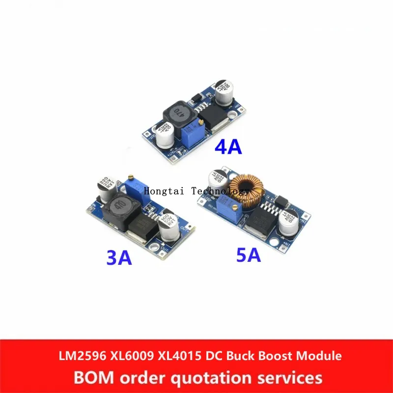 Регулируемый DC-DC LM2596 XL6009 XL4015 понижающий модуль 3A 4A 5A понижающий модуль регулятора источника питания