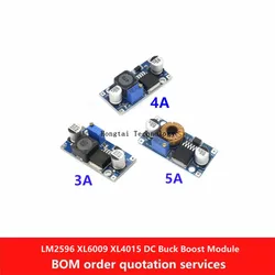 Adjustable DC-DC LM2596 XL6009 XL4015 Buck Boost Module 3A 4A 5A Step-down Power Supply Regulator Module