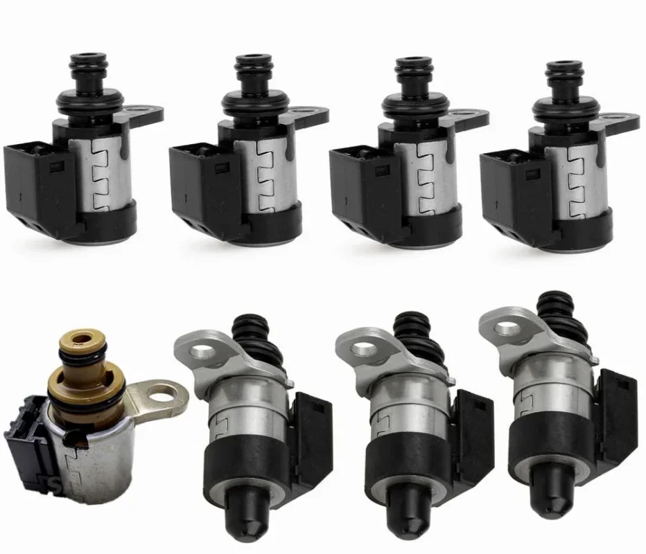 Original 5EAT 5-speed 8PCS 31705-AA430 B13 3.0L 2003-2009 W10 3.0L 2006-2014 Transmission Solenoid For Exiga Legacy Outback