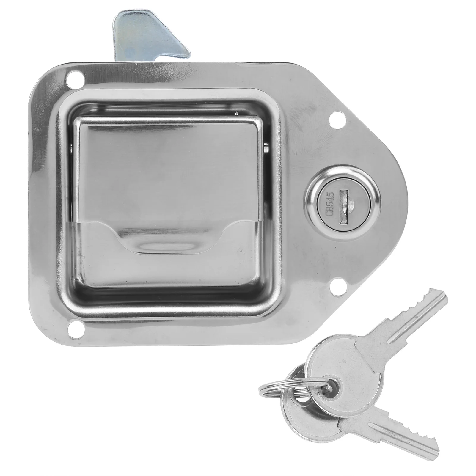 

Дверной замок для автофургонов Т-образной формы из нержавеющей стали с 2-мя ключами, распределительный шкаф, ящик для инструментов для прицепов, грузовиков, автомобильных ящиков для инструментов, замки