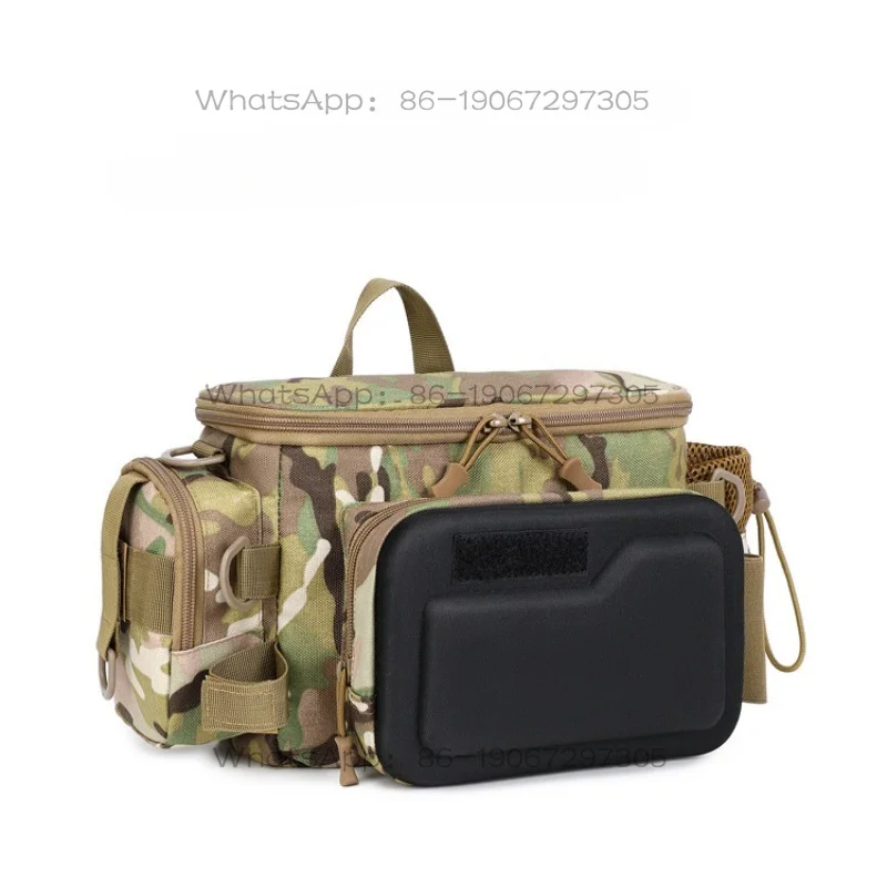 

New Multifunctional Outdoor Shoulder Bag Men's Waterproof Leisure Travel Fishing Messenger