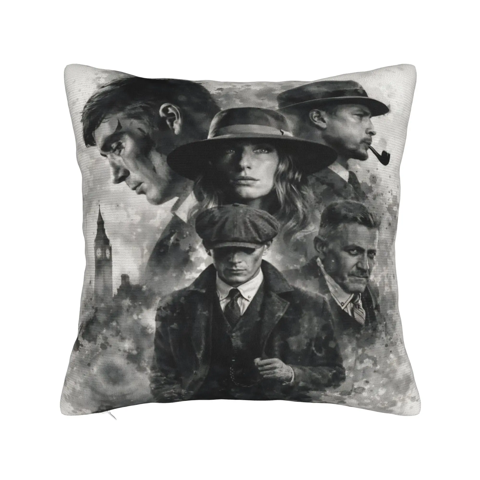 Tommy Shelby Peakys Blinders Pillowcases Merch Printed Cushion Cover Decor  Pillow Case Cover Sofa Multi-Size