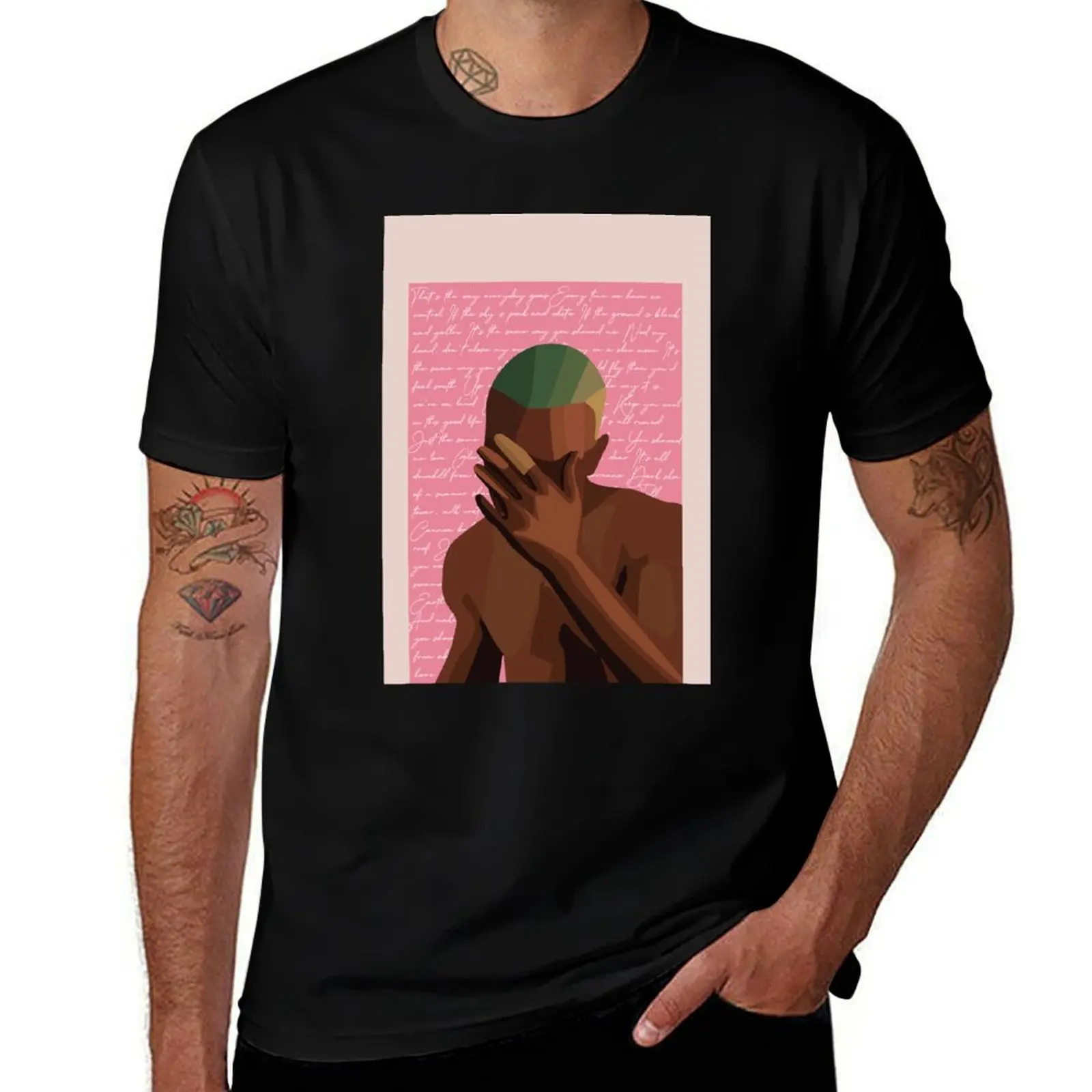 

Frank Ocean T-Shirt Casual Daily Wear Short Sleeve Top