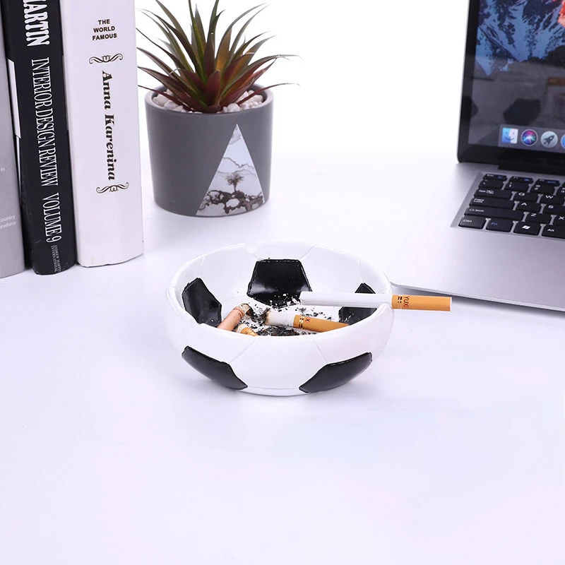 Creative Personality Trend Football Basketball Style Ashtray Fashionable Simple Modern Household Lounge Bar Smoking Accessories