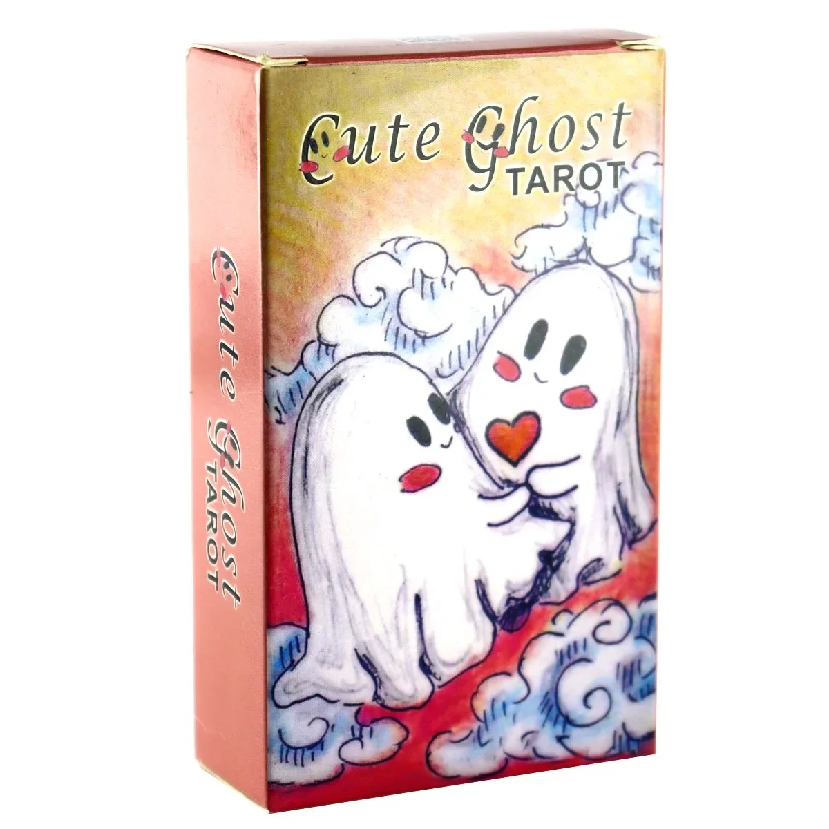 1Pcs Cute Ghost Tarot Cards A 78 Deck Oracle English Visions Divination Edition Borad Playing Games