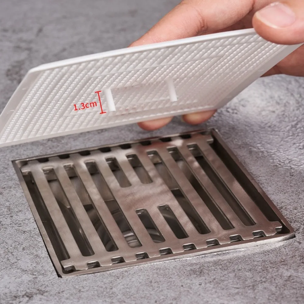 1 Pcs Anti-clogging Sink Filter Heat-resistant Mesh Drain Hair Catcher Plastic Multifunctional Sink Strainer Net Bathroom
